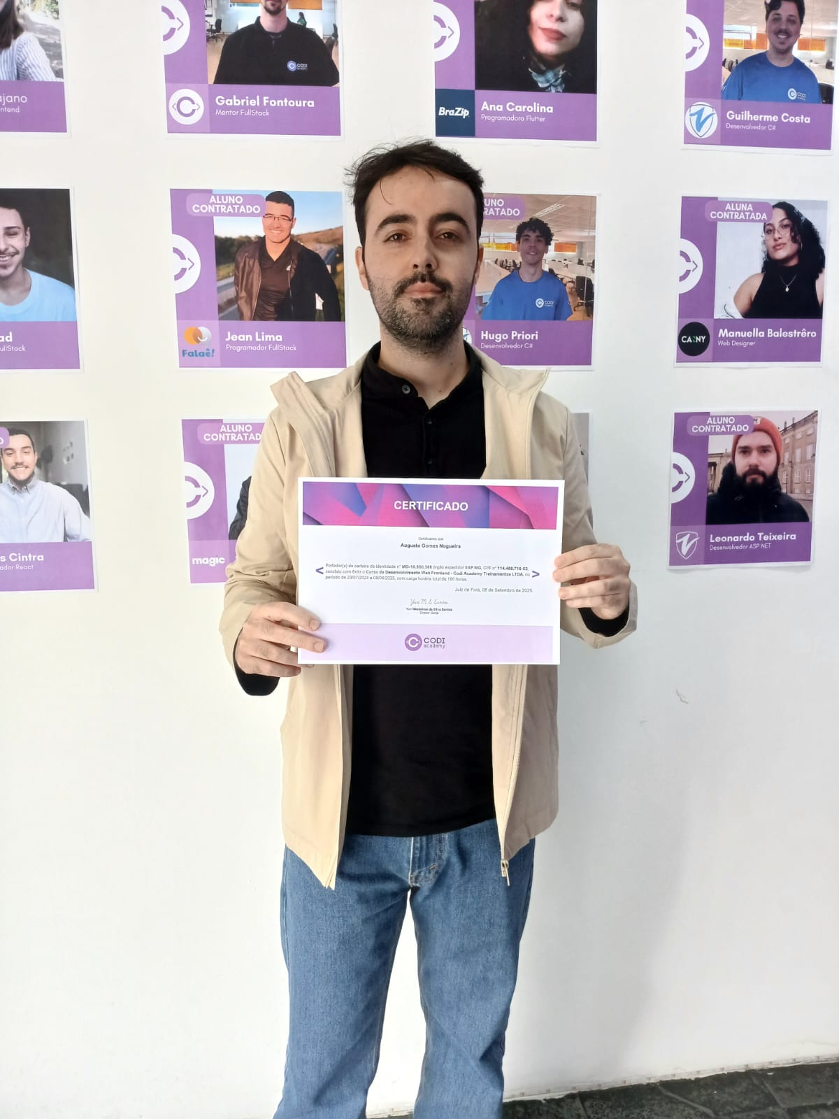 Certificação na Codi Academy